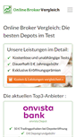 Mobile Screenshot of onlinebrokervergleich.org